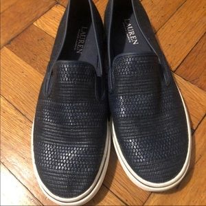 Ralph Lerann Janice 95 navy blue flats